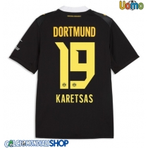 Maglie da calcio Borussia Dortmund Konstantinos Karetsas #19 Seconda Maglia 2026-27 Manica Corta